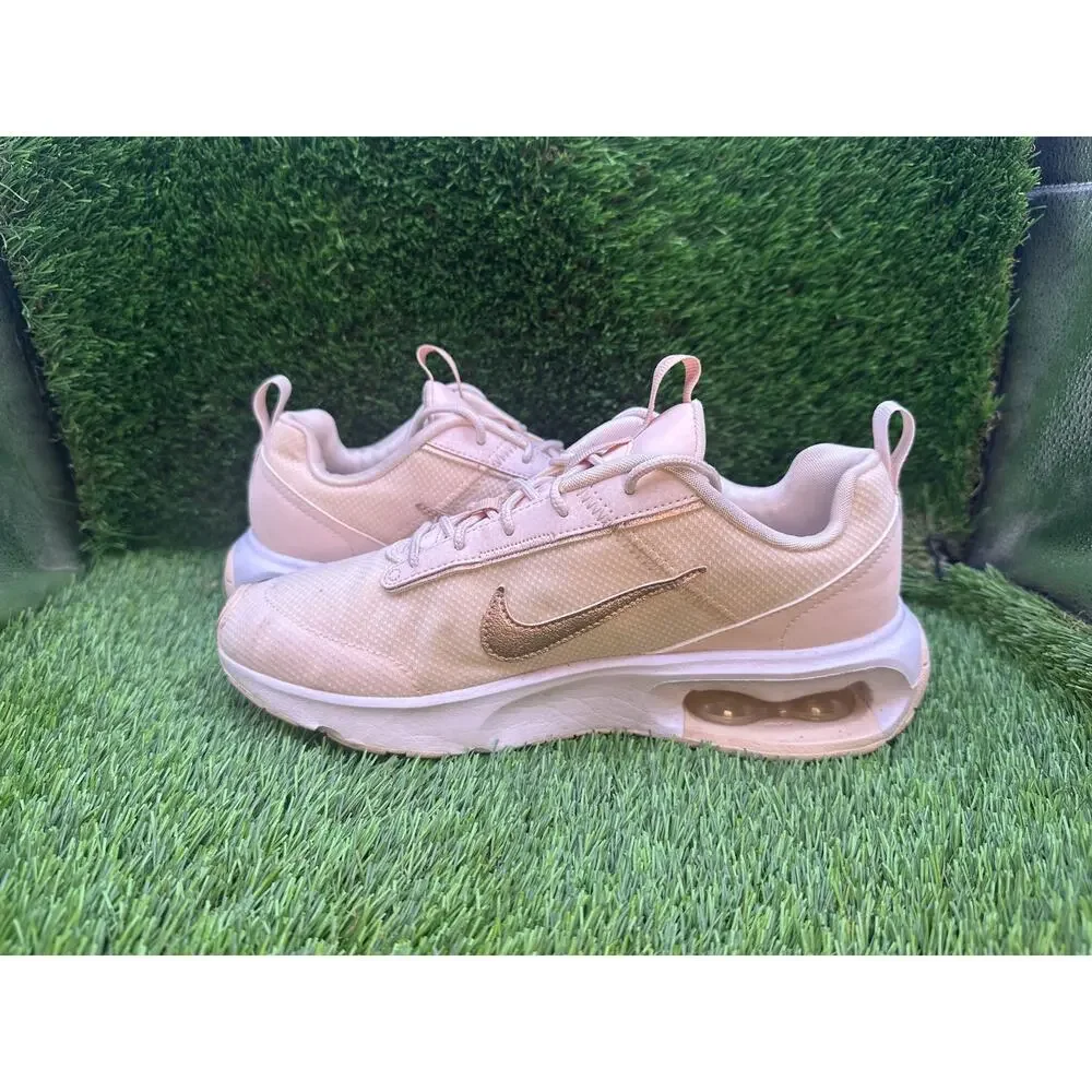 Nike Air Max INTRLK Lite DZ7288-600 Athletic Sneaker Womens 9 Pink Synthetic Gym